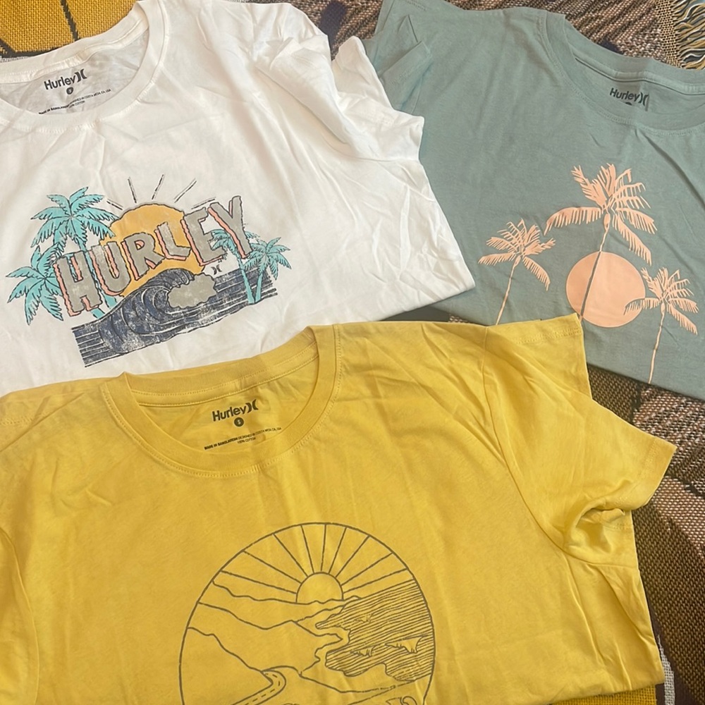 Three Hurley Tee bundle